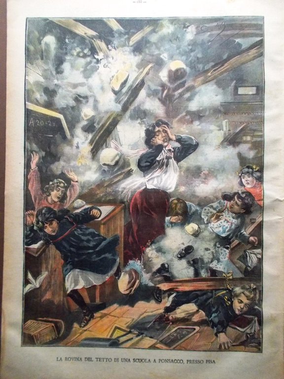 La Tribuna Illustrata 16 Ottobre 1904 Macedonia Panzacchi Ponsacco Lualdi …