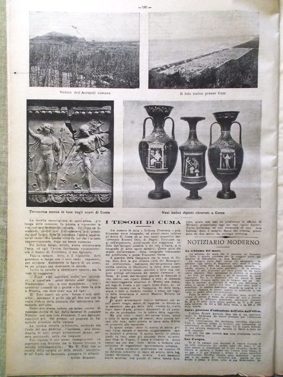 La Tribuna Illustrata 16 Settembre 1906 Morte di Giacosa Salò …