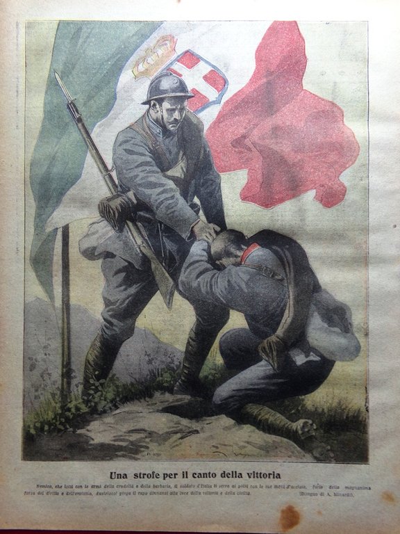 La Tribuna Illustrata 16 Settembre 1917 WW1 Bainsizza Cadorna Isonzo … | Immagine Gallery 3