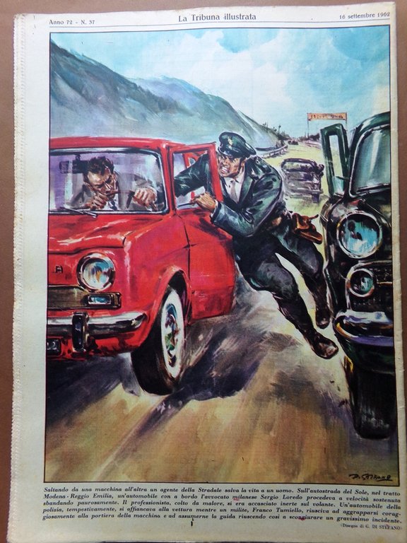 La Tribuna Illustrata 16 Settembre 1962 Pio IX Inferno Stalingrado …