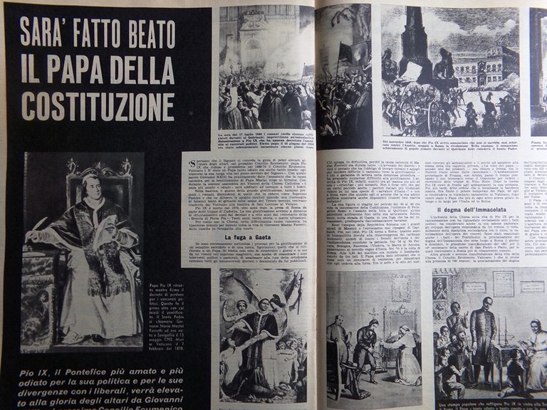 La Tribuna Illustrata 16 Settembre 1962 Pio IX Inferno Stalingrado …