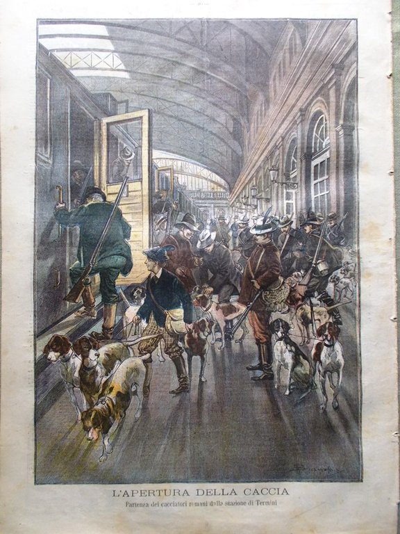 La Tribuna Illustrata 17 Agosto 1902 Tubercolosi Rampolla Edoardo VII …