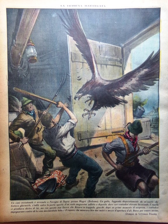 La Tribuna Illustrata 17 Aprile 1938 Macchina Verità Sassofono Minuti …