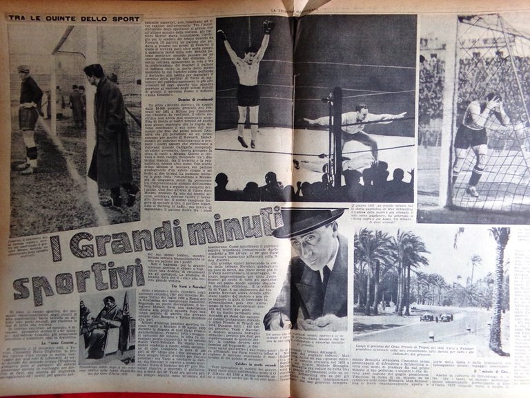 La Tribuna Illustrata 17 Aprile 1938 Macchina Verità Sassofono Minuti …