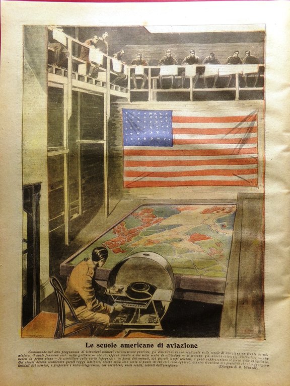 La Tribuna Illustrata 17 Febbraio 1918 WW1 Scuole Aviazione Caro … | Immagine Gallery 3