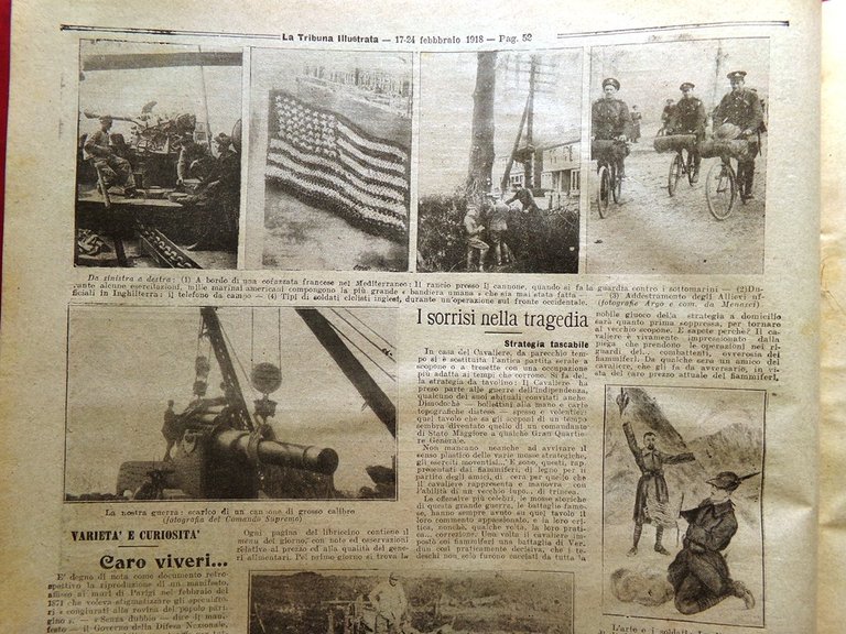 La Tribuna Illustrata 17 Febbraio 1918 WW1 Scuole Aviazione Caro … | Immagine Gallery 4