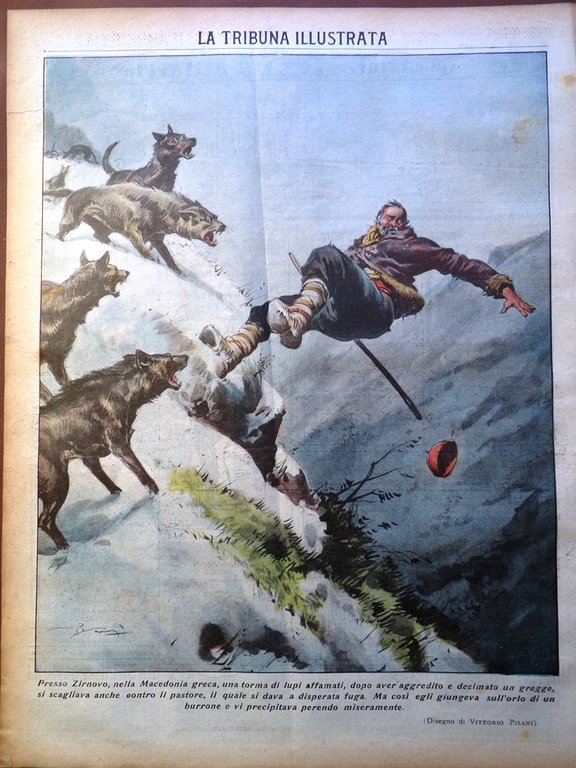 La Tribuna Illustrata 17 Febbraio 1935 Torre Diavoli Poppi Lutero …