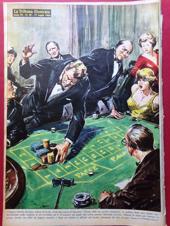 La Tribuna Illustrata 17 Luglio 1960 Sorge Campari Hollywood Geraldina … | Immagine Gallery 3