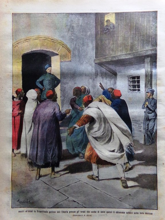 La Tribuna Illustrata 17 Maggio 1914 Croce Rossa Garibaldini Italiani …