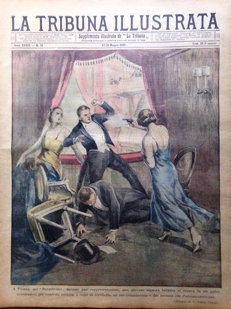 La Tribuna Illustrata 17 Maggio 1925 Mar Sargassi Pickford Turri …