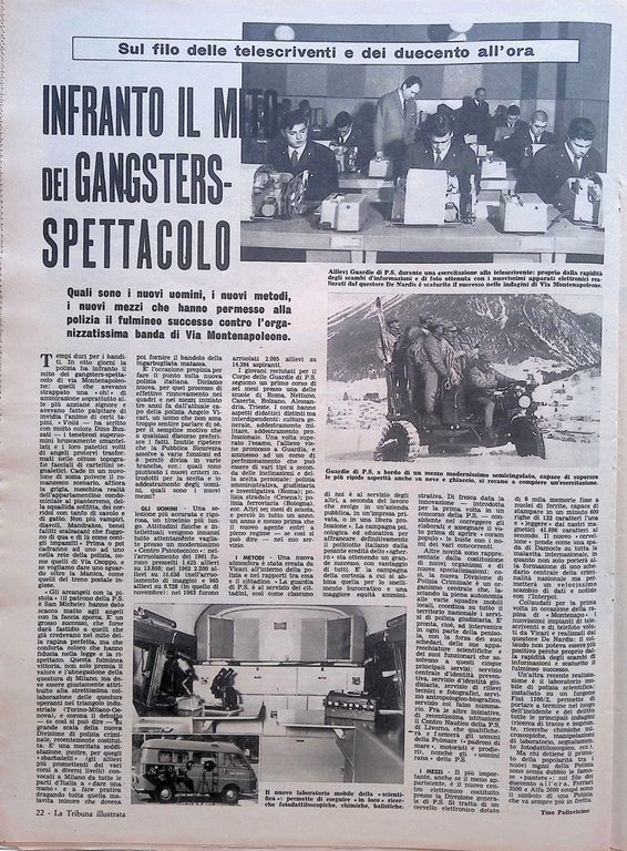 La Tribuna Illustrata 17 Maggio 1964 Irene Borbone Timmins Johnson …