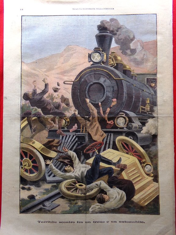 La Tribuna Illustrata 17 Novembre 1901 Petrarca Lecco Benedetto Brin …