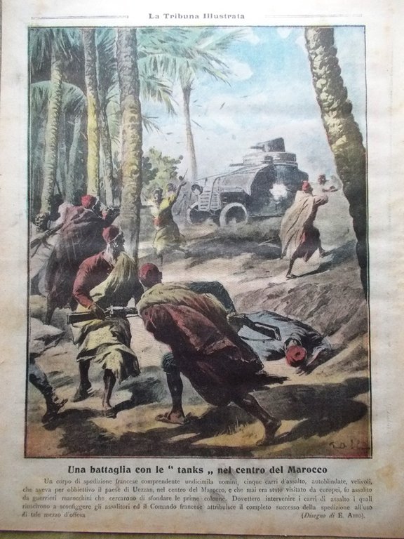 La Tribuna Illustrata 17 Ottobre 1920 Cinema Olimpici Nadi Verga …