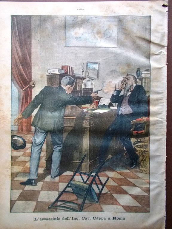 La Tribuna Illustrata 17 Settembre 1905 Febbre Gialla Eclisse Calabria …