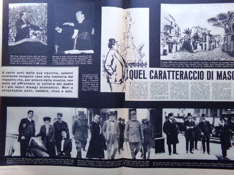 La Tribuna Illustrata 18 Agosto 1963 Mascagni Vinson Manica Clark …