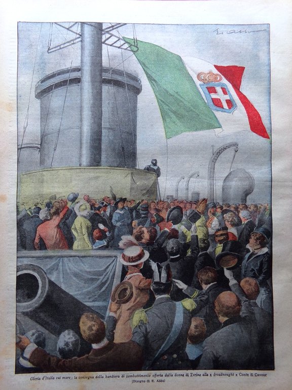 La Tribuna Illustrata 18 Aprile 1915 WW1 Convegno Boy-Scout Mine … | Immagine Gallery 3
