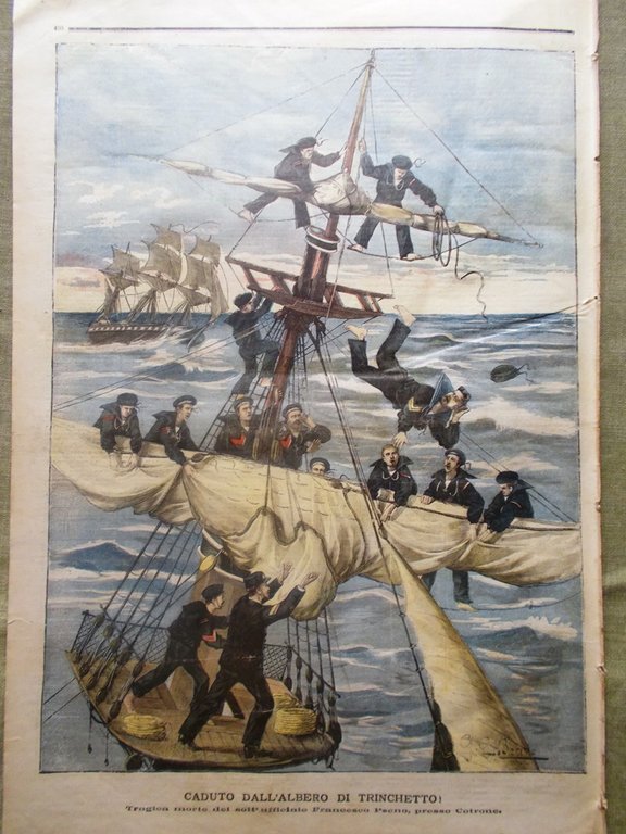 La Tribuna Illustrata 18 Dicembre 1898 Adelina Patti Pseno Evangelisti …