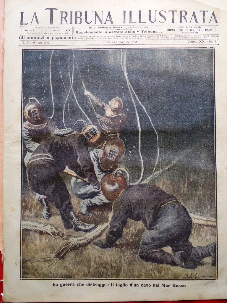 La Tribuna Illustrata 18 Febbraio 1912 Processo Cuocolo Camorra Telecinema …