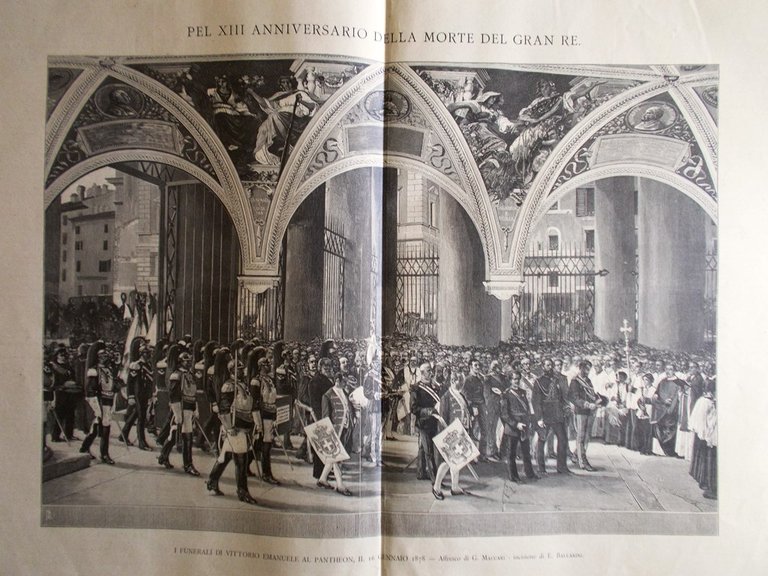 La Tribuna Illustrata 18 Gennaio 1891 Basilica San Clemente Casauria …