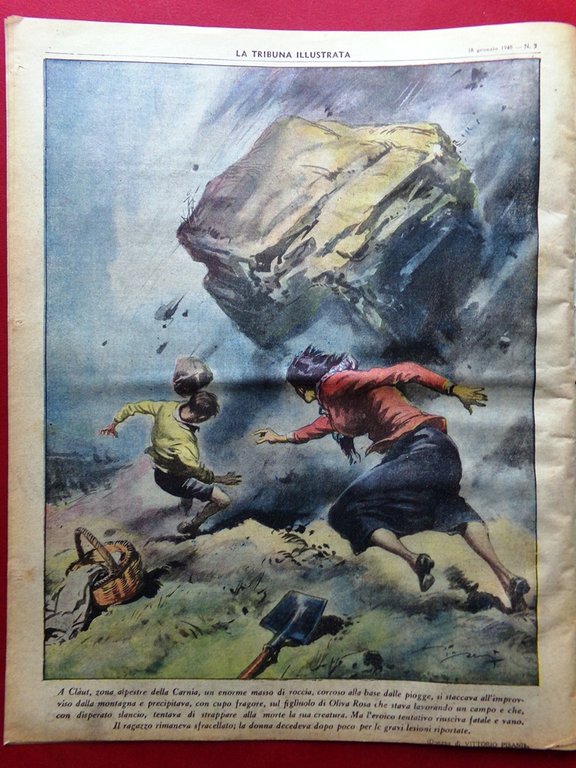 La Tribuna Illustrata 18 Gennaio 1948 Silvia Onorato Pio IX … | Immagine Gallery 3