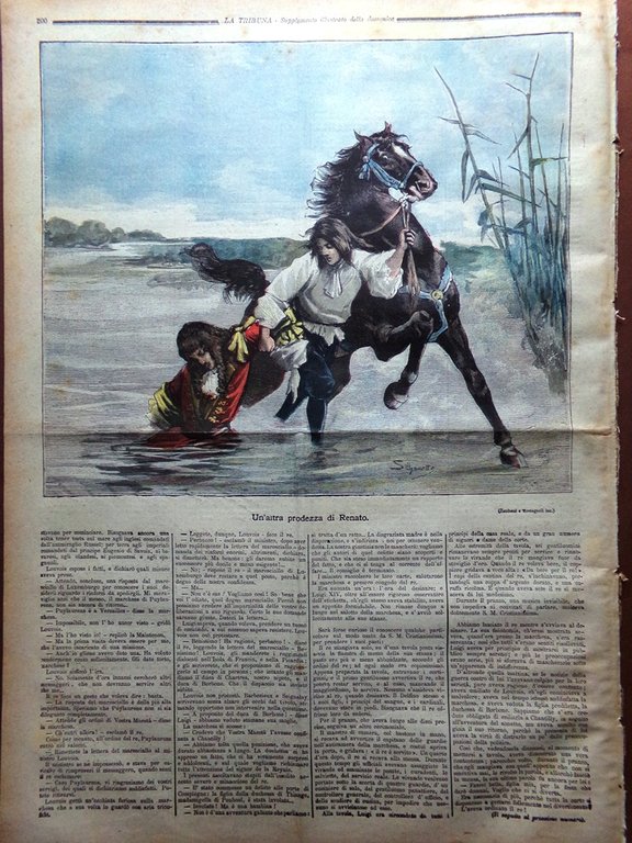 La Tribuna Illustrata 18 Giugno 1893 Elezioni Municipali Trieste De …