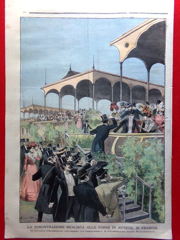 La Tribuna Illustrata 18 Giugno 1899 Ritorno Dreyfus Eclissi Sole …