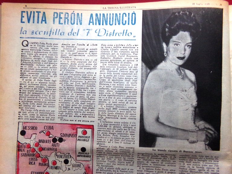 La Tribuna Illustrata 18 Luglio 1948 Tito Cervello Hitler Peron … | Immagine Gallery 2