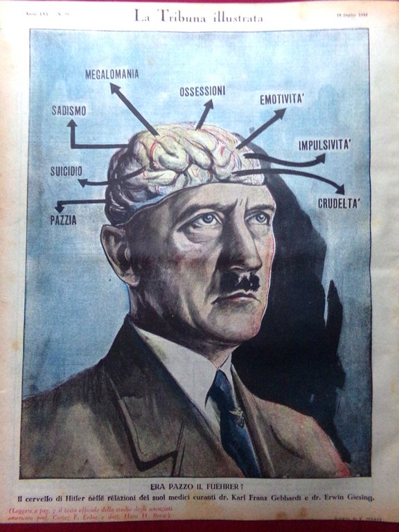 La Tribuna Illustrata 18 Luglio 1948 Tito Cervello Hitler Peron … | Immagine Gallery 3