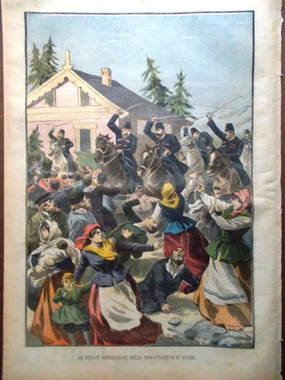La Tribuna Illustrata 18 Maggio 1902 Natale Roma Diritto Russia …