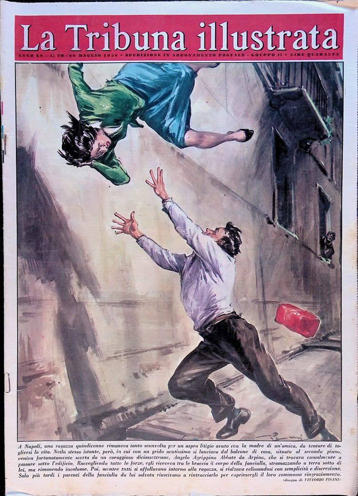 La Tribuna Illustrata 18 Maggio 1958 Cinema di Cannes Charles …