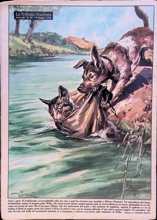 La Tribuna Illustrata 18 Maggio 1958 Cinema di Cannes Charles …