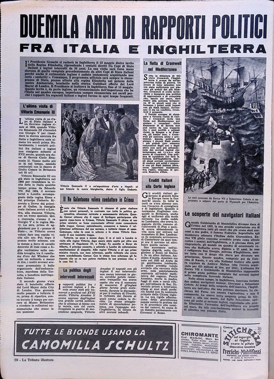 La Tribuna Illustrata 18 Maggio 1958 Cinema di Cannes Charles …