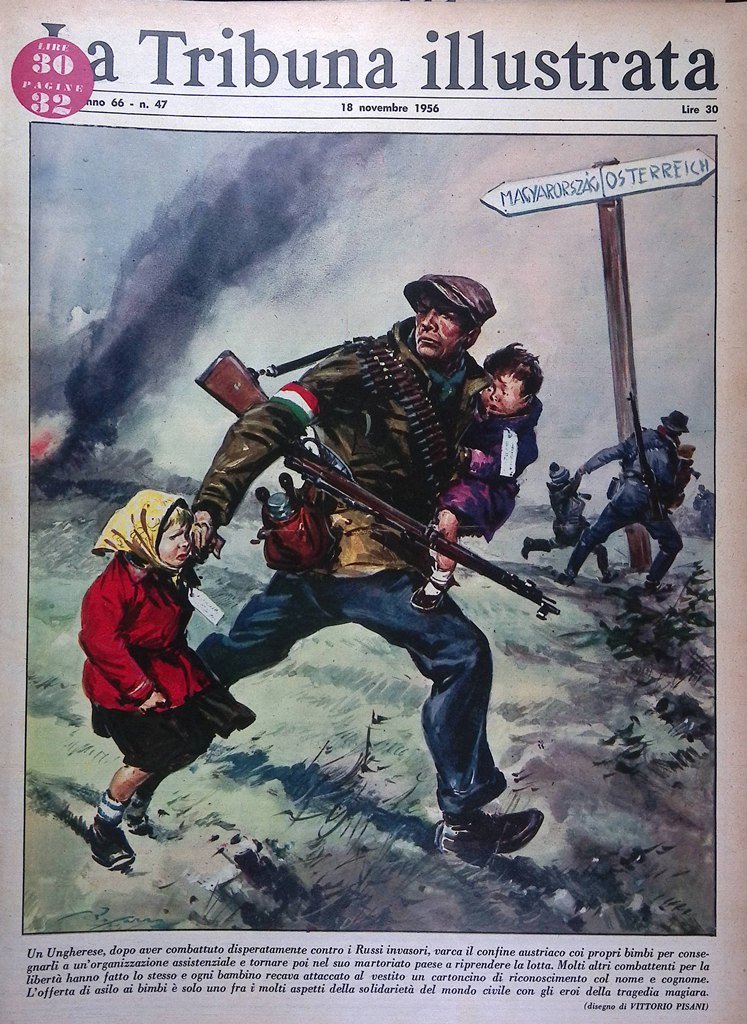 La Tribuna Illustrata 18 Novembre 1956 Eisenhower Pio XII Sassard …