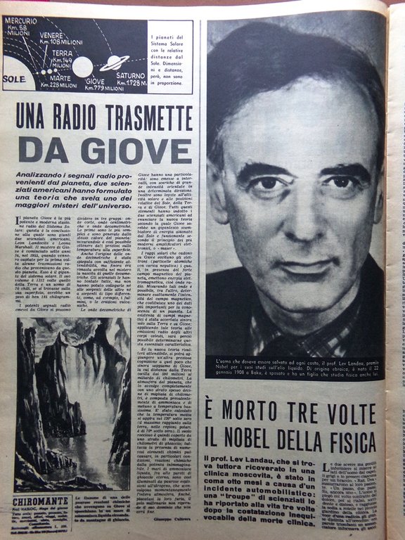 La Tribuna Illustrata 18 Novembre 1962 Landau Rodriguez Moravia Pasolini …