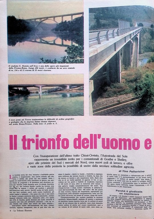 La Tribuna Illustrata 18 Ottobre 1964 Olimpiadi Mao Zedong Autosole …