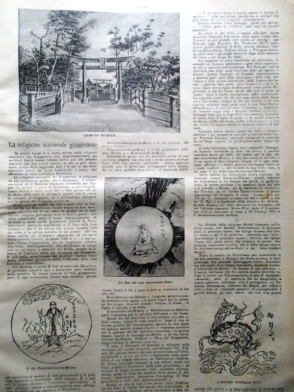 La Tribuna Illustrata 18 Settembre 1904 Macedonia Religione Giappone Capo …