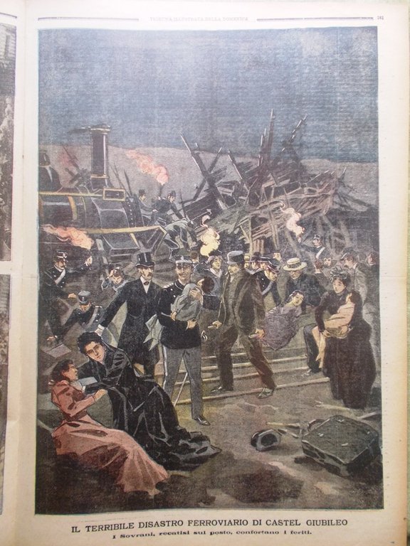 La Tribuna Illustrata 19 Agosto 1900 Margherita Giuramento Vittorio Emanuele …