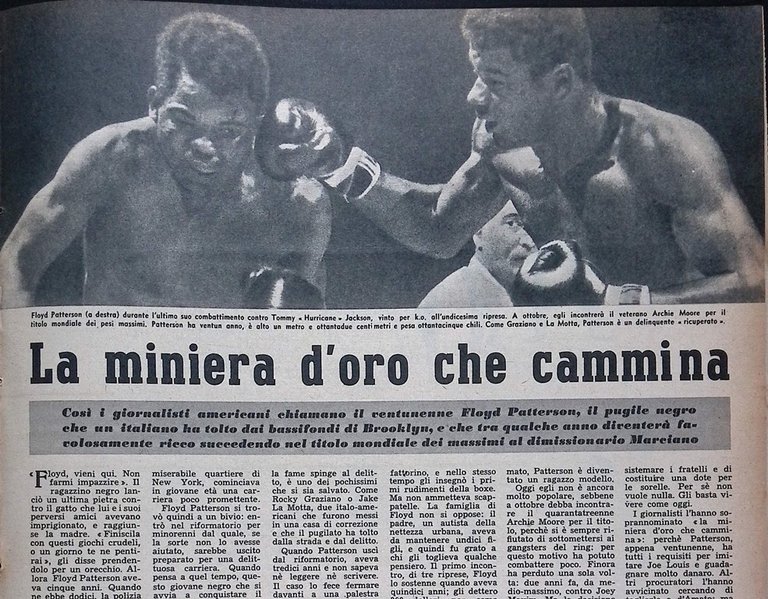 La Tribuna Illustrata 19 Agosto 1956 Leone Sauli Petterson Acqua …