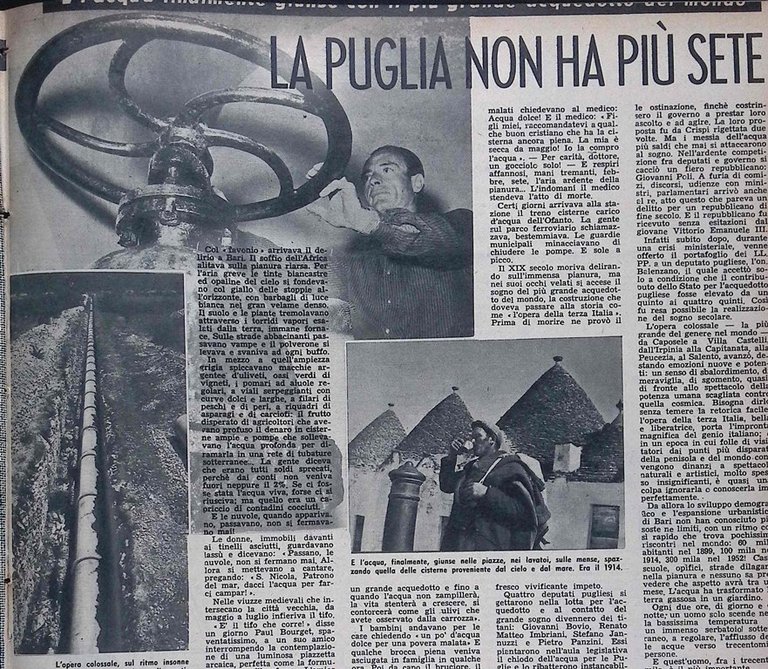 La Tribuna Illustrata 19 Agosto 1956 Leone Sauli Petterson Acqua …