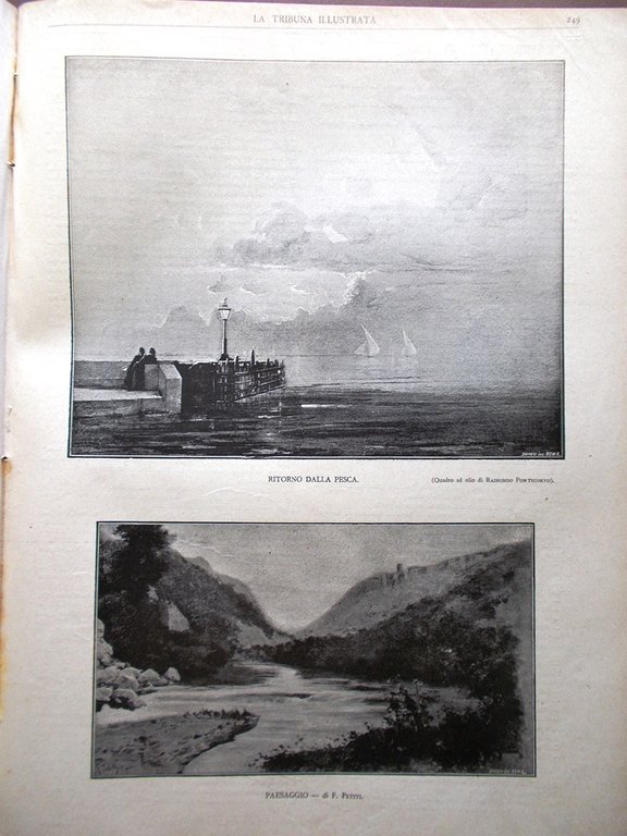 La Tribuna Illustrata 19 Aprile 1891 Processo Massaua Grande Chartreuse …
