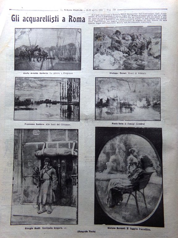 La Tribuna Illustrata 19 Aprile 1914 Forlanini Siracusa Bracco Trilussa … | Immagine Gallery 7