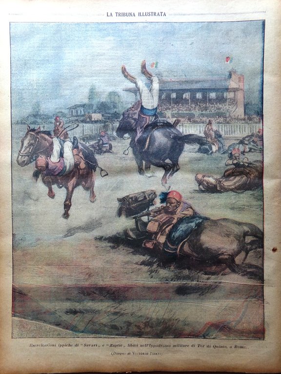 La Tribuna Illustrata 19 Aprile 1925 Duilio Cinofilia Scavi di …