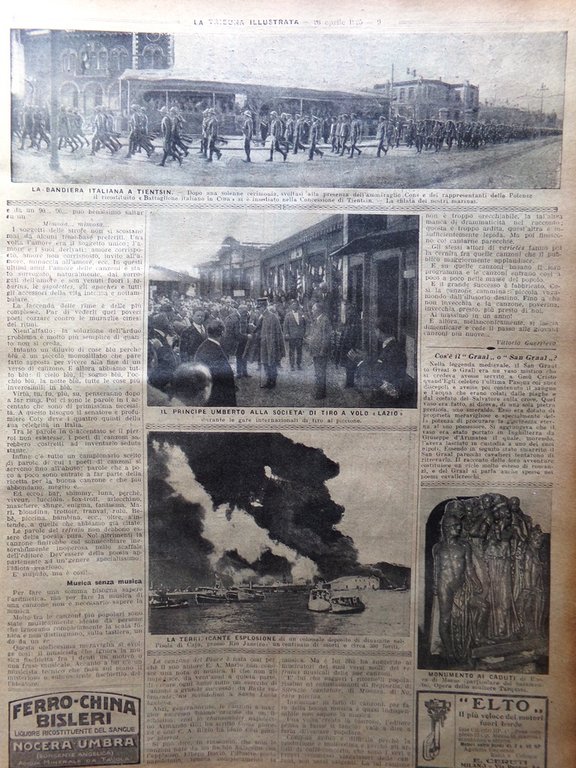 La Tribuna Illustrata 19 Aprile 1925 Duilio Cinofilia Scavi di …