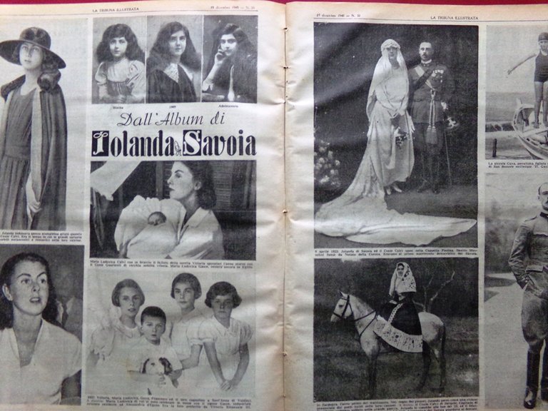 La Tribuna Illustrata 19 Dicembre 1948 Bandito Giuliano Coppi Graziosi … | Immagine Gallery 4