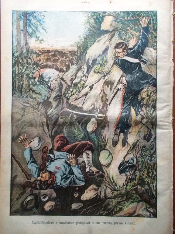 La Tribuna Illustrata 19 Giugno 1904 Panificio di Catania Macedonia …