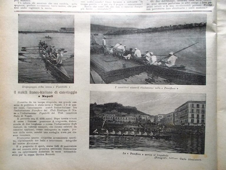 La Tribuna Illustrata 19 Giugno 1904 Panificio di Catania Macedonia …