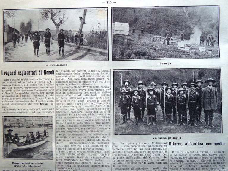 La Tribuna Illustrata 19 Maggio 1912 Caduta di Rodi Caruso …