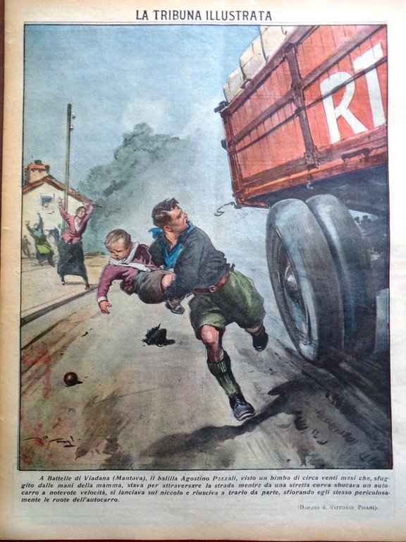 La Tribuna Illustrata 19 Maggio 1935 Pitcairn Radicofani Ponte Vecchio …
