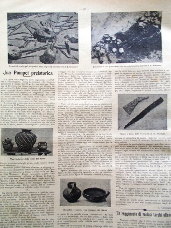 La Tribuna Illustrata 19 Marzo 1905 Murri Pompei Ford Conti …