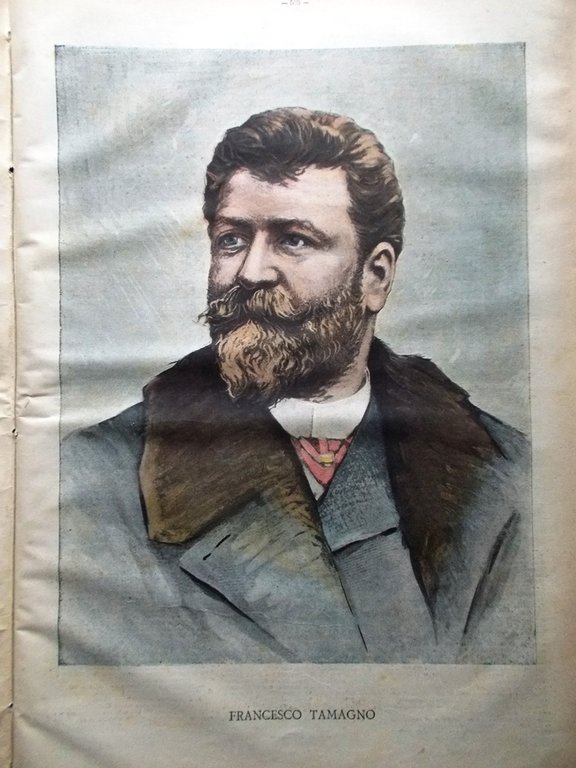 La Tribuna Illustrata 19 Ottobre 1902 Processo Casale Tamagno Sempione …
